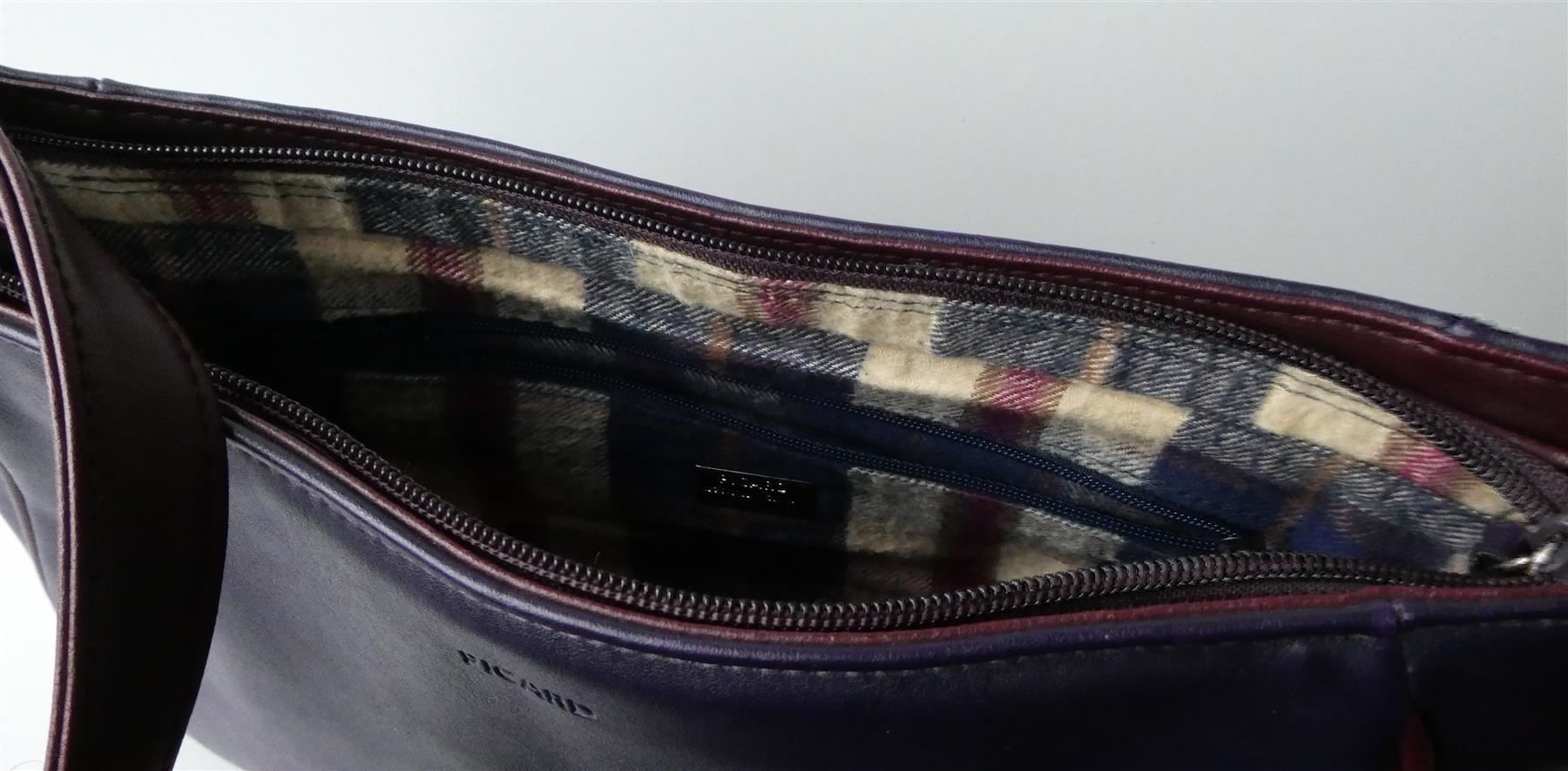 Picard Borse da donna: Picard Handtasche Violett Ledertasche Leder – Usato da Frauenfeld venduto da ZAZ12 4