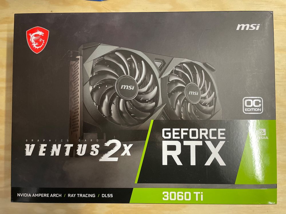 Geforce RTX 3060ti MSI Ventus 2x | Kaufen auf Ricardo