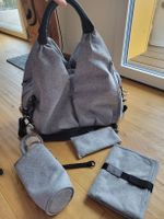 Lassig Wickeltasche inkl. Zubehör, grau