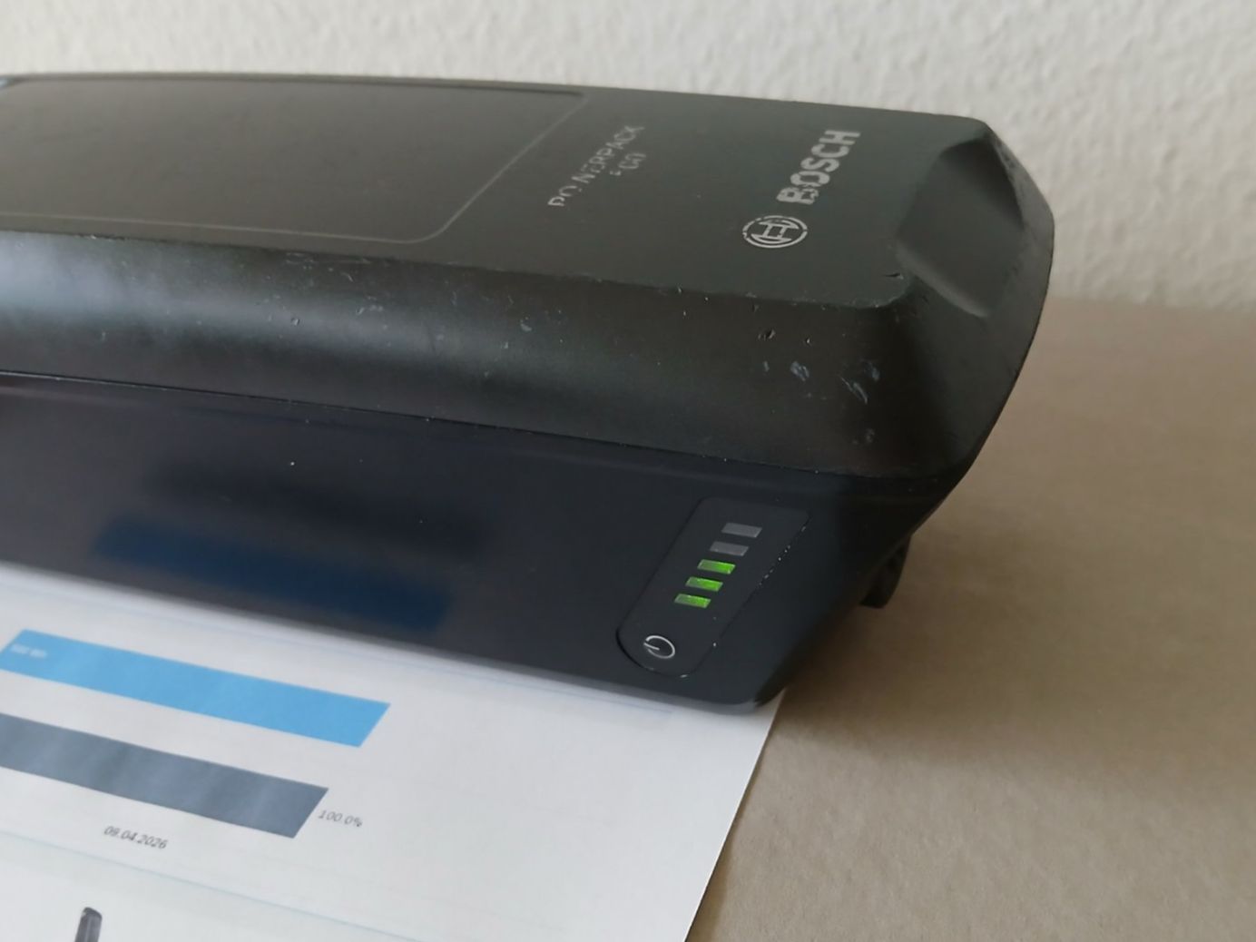 Bosch Akkus: Powerpack 500 Akku - 500Wh 100% mit Bosch Messbericht – Gebraucht aus Winterthur von .-thx-. 2