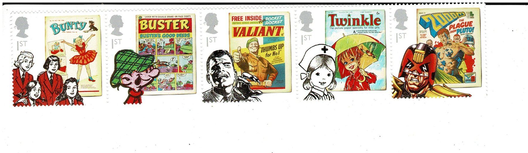 Tutti i francobolli: UK alte comics Streifen ** – Nuovo (secondo la descrizione) da Lausanne venduto da Whorvath