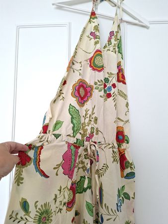 Combinaison bohème à imprimé floral