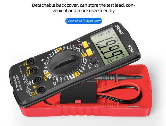 Messen: Profi Messgerät Digital Multimeter – Neu und originalverpackt aus Châtelaine von topshop.switzerland 5