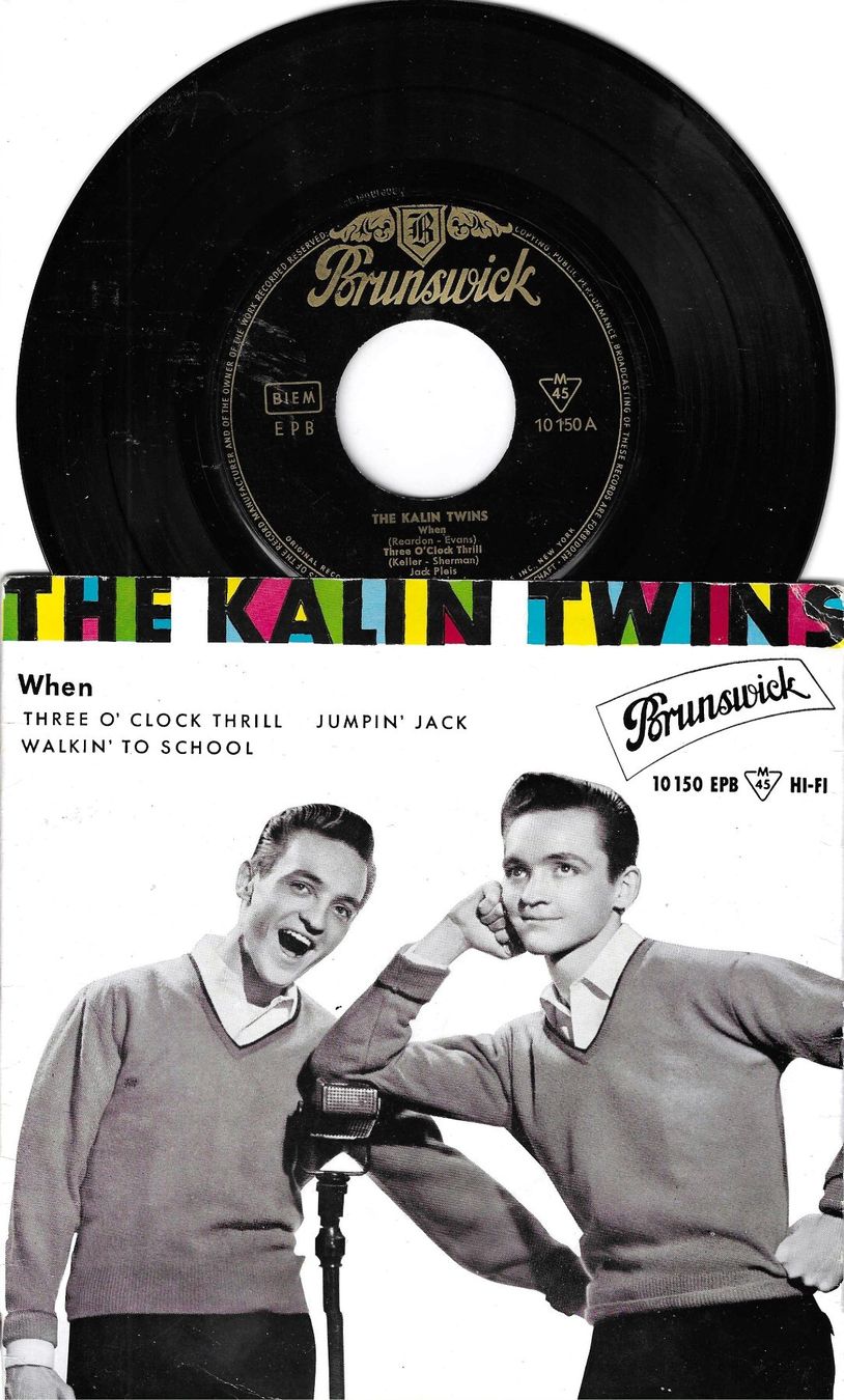 Dischi in vinile: The Kalin Twins EP - When – Usato da Savagnier venduto da Ne2065