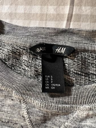Herren Sweatshirt H&M grau