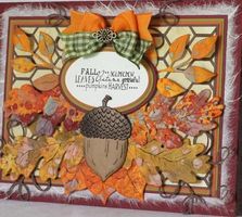 Neues Stanzschablonenset Herbst