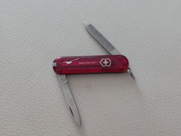 Victorinox Taschenmesser rot transparent von Keller Druck