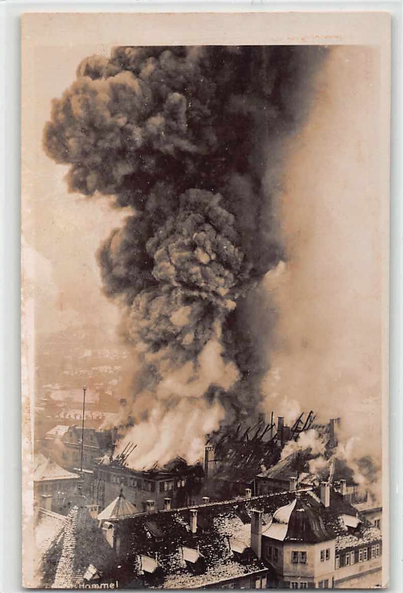 Cartoline postali: Grossbrand 1931 - seltene Ansichtskarte – Usato da Winterthur venduto da SchatzchischtliWinti