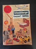 Schaufelberger Prospekt 1980 Spielwaren Spielhaus Züge gu...