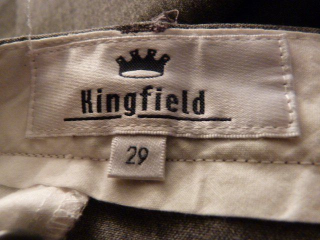 Pantaloni: Hose von Kingfield, Gr. 29, hellgrau – Usato da Nunningen venduto da Fashion-Ave51 4