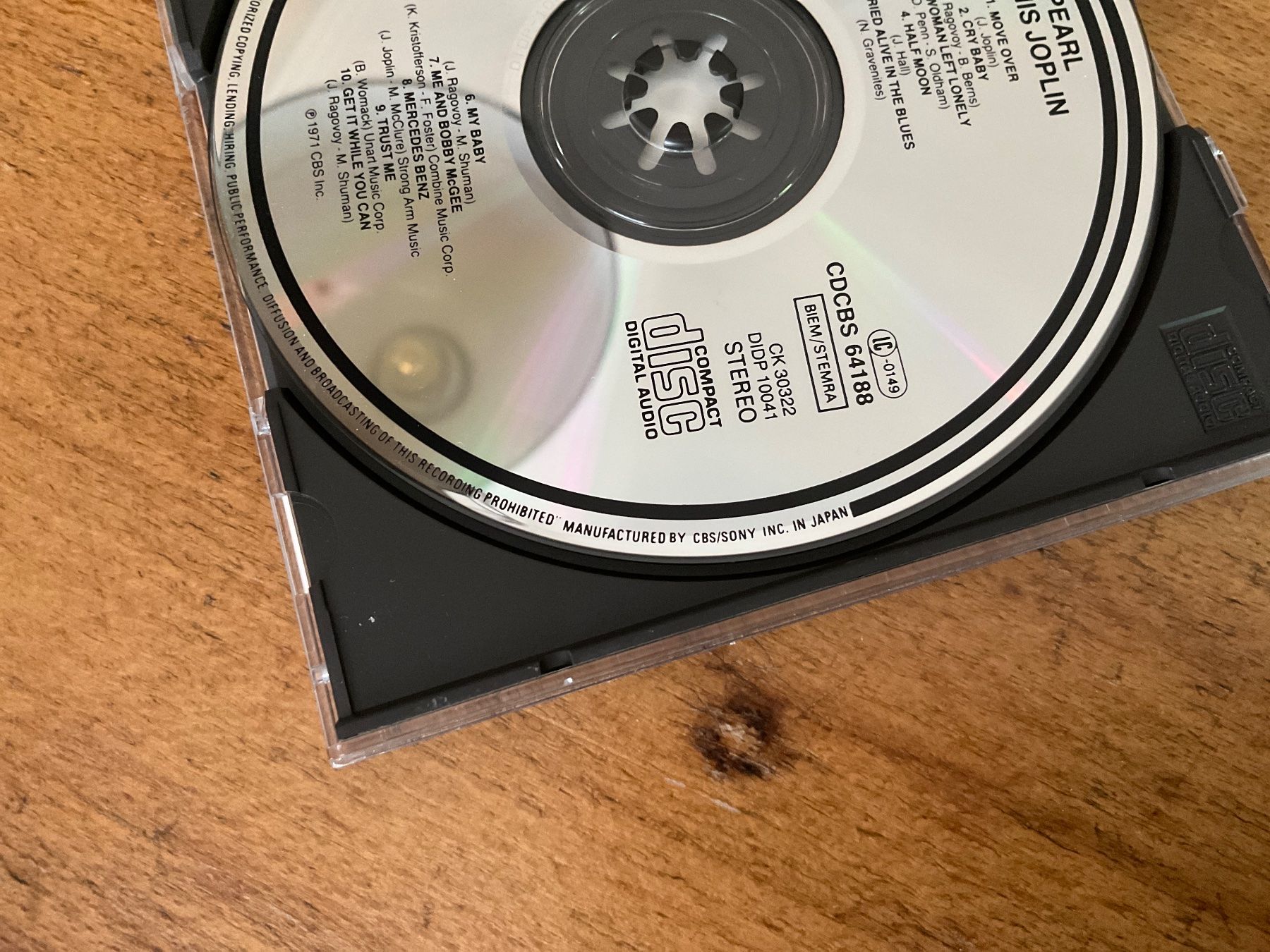 CDs: Jani Joplin Pearl CD – Gebraucht aus Delémont von vinylfreak01 2