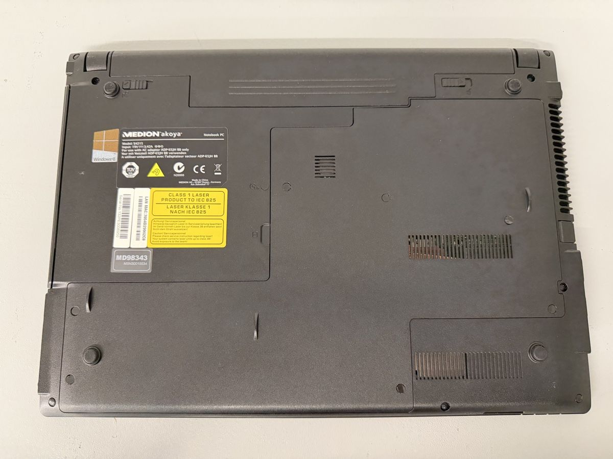Medion Notebook: Medion Akoya Notebook – Usato da Stetten venduto da Ble22 2