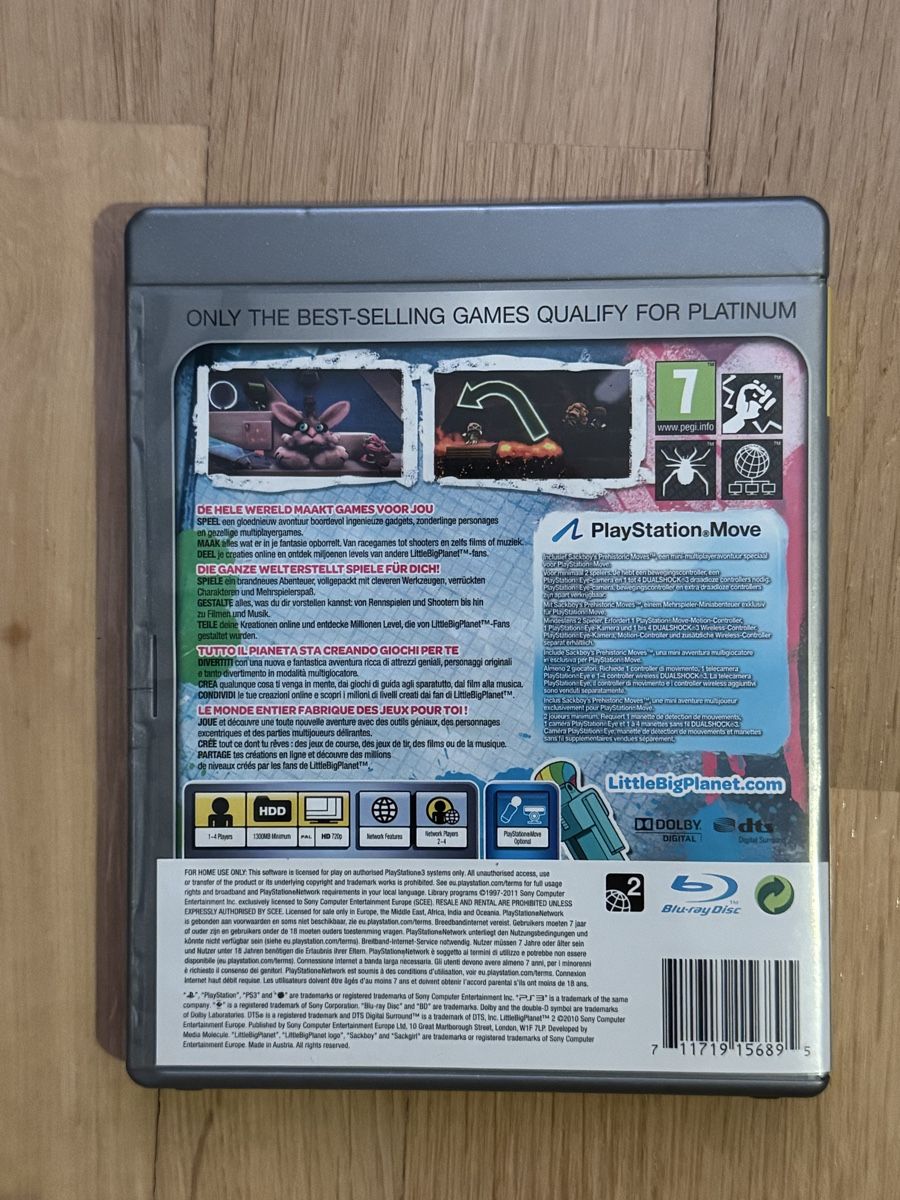 Giochi: Little Big Planet 2 - PS3 – Usato da Aarau venduto da faXse 2