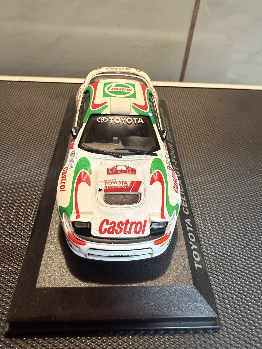 Toyota Modellini d'auto: Toyota Celica GT-FOUR. 1993.  1/43 – Usato da Versoix venduto da Jeannot57 1