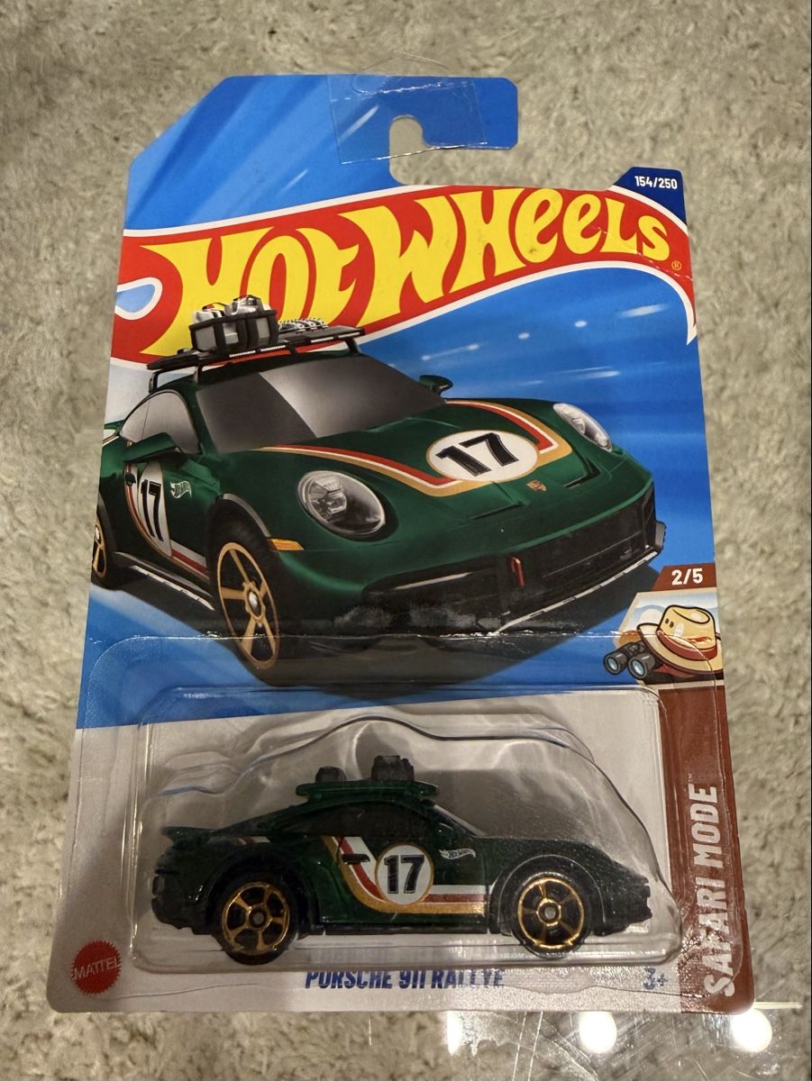 Hot Wheels Modellini d'auto: HotWheels Porsche 911 Rallye – Nuovo e nell'imballaggio originale da Altendorf venduto da rkps