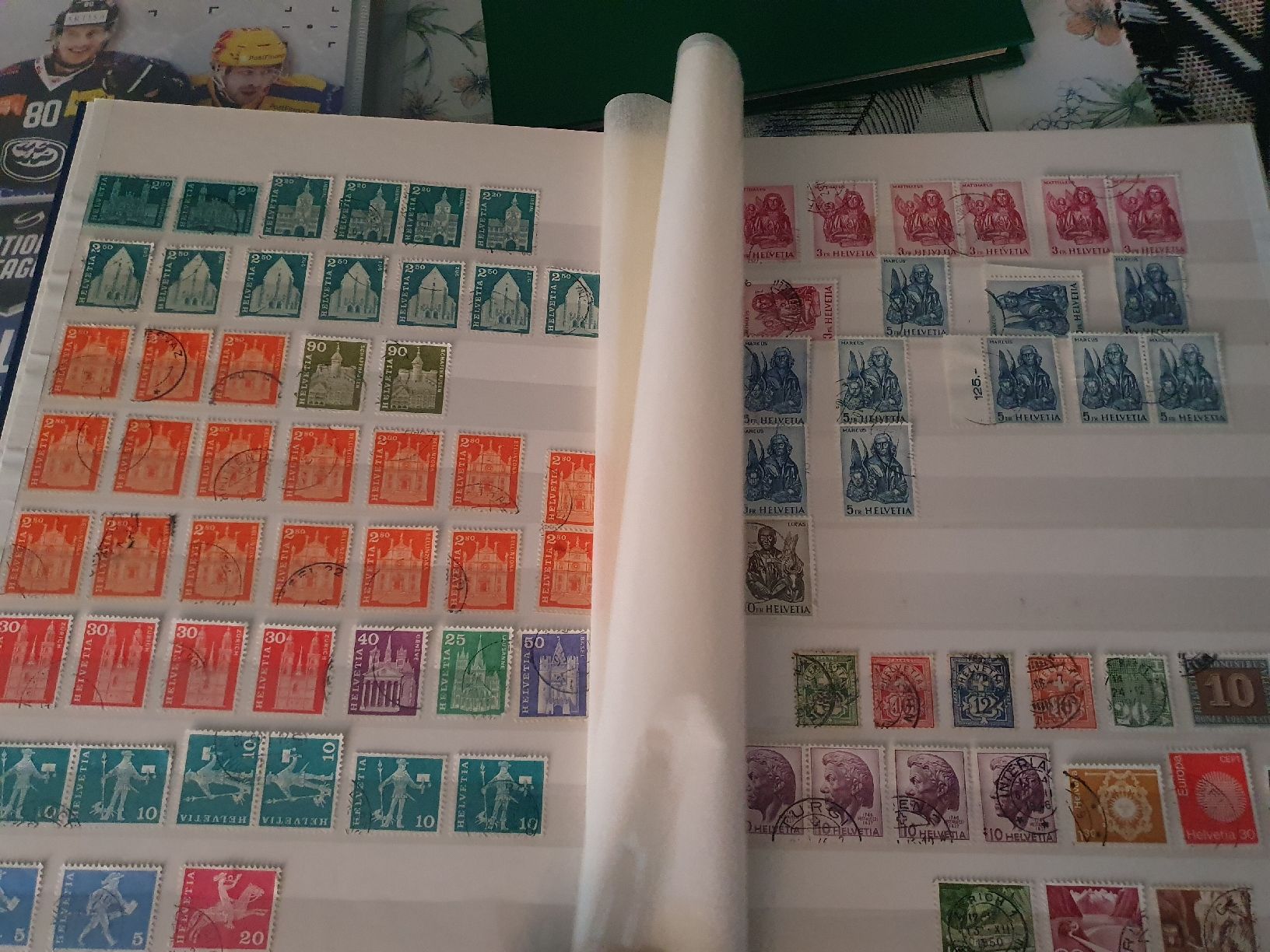 Alle Briefmarken: Album mit CH Marken – Gebraucht aus Belp von Liacheyenne 3