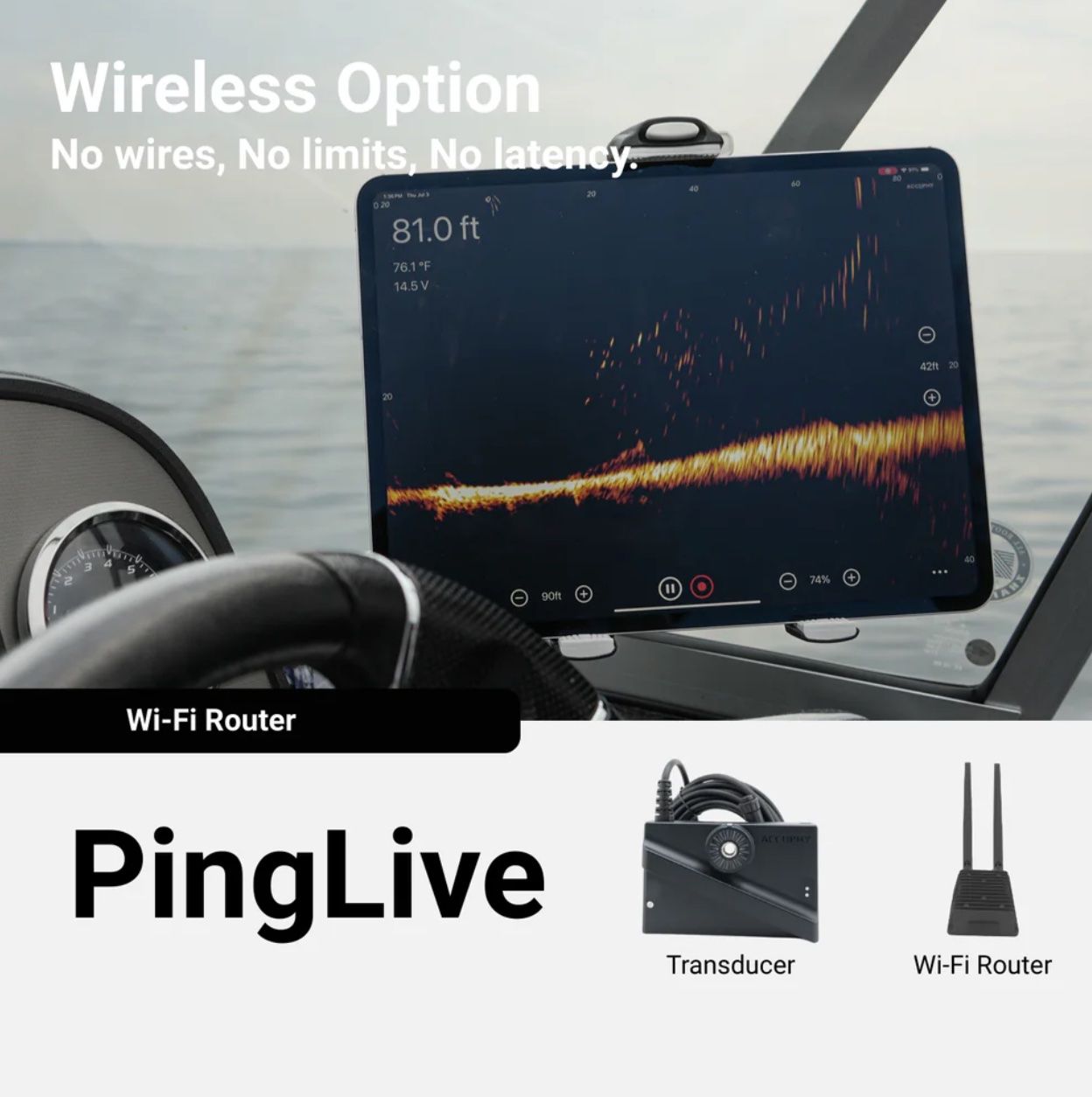 Accessori: Accuphy PingLive Sonar – Nuovo e nell'imballaggio originale da Bätterkinden venduto da Jaenu13