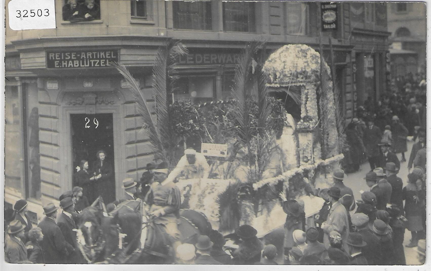Ansichtskarten: Basel - Fasnacht Gerbergasse 69 – Gebraucht aus Ettingen von Kartenplanet