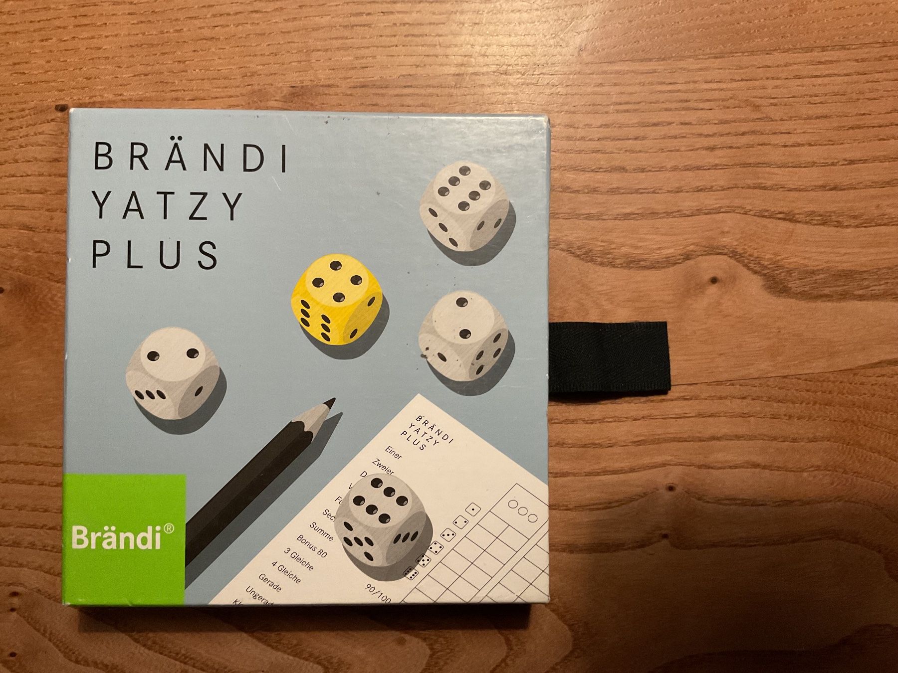 Brändi Spiele: Brändi Yatzy Plus – Gebraucht aus Hauptwil von Dynamo09
