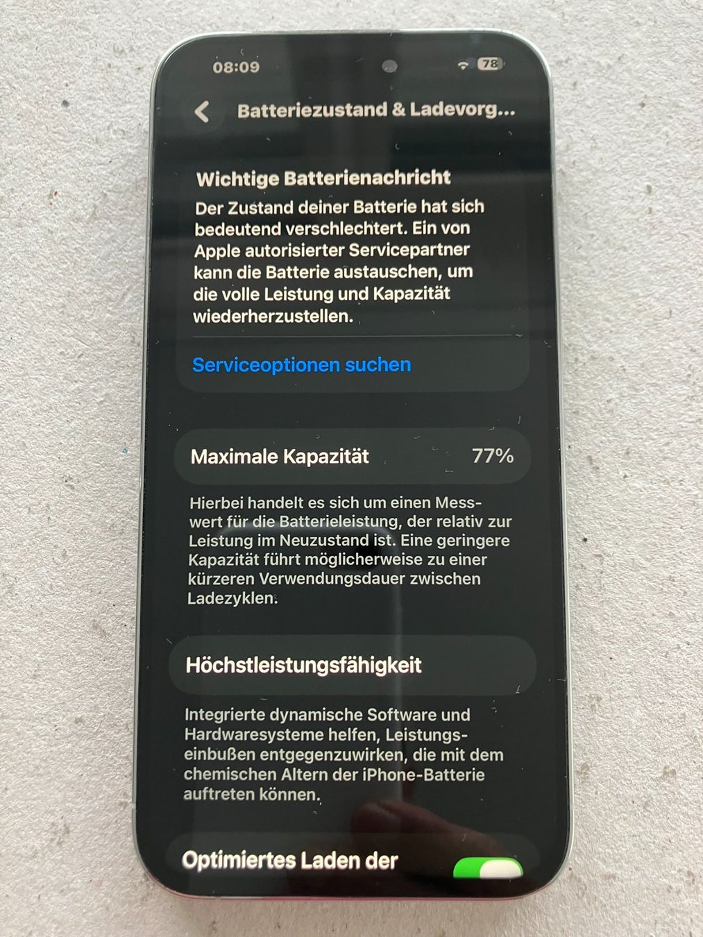 Apple Portables: iPhone 14 Pro Max / 256GB / Model A2894 – D'occasion à Meisterschwanden par Discus0 3