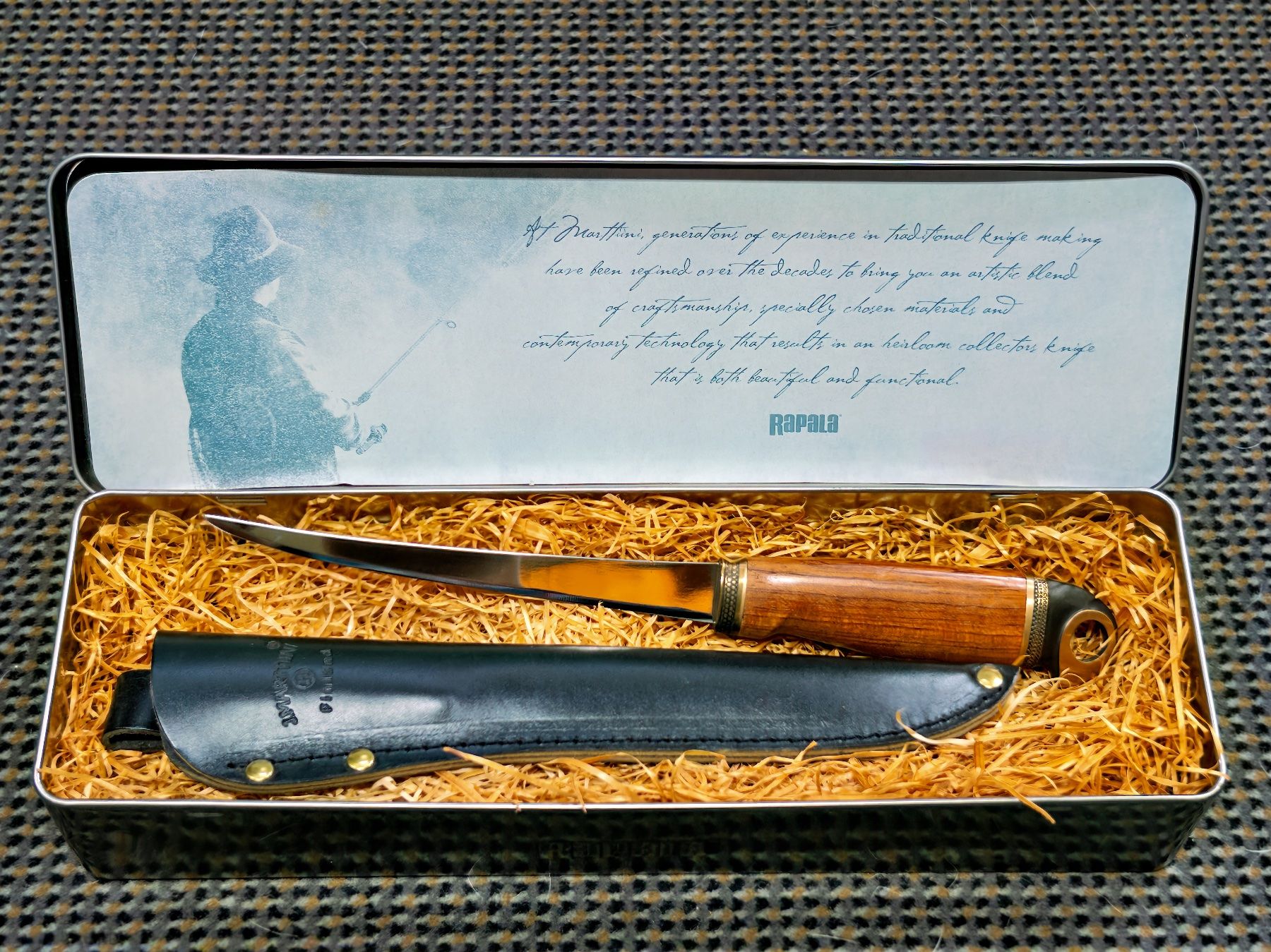 Coltelli da cucina: Rapala Rosewood & Eagle Collector Fillet Messer - Neu – Nuovo e nell'imballaggio originale da Wittenbach venduto da BigSnoop