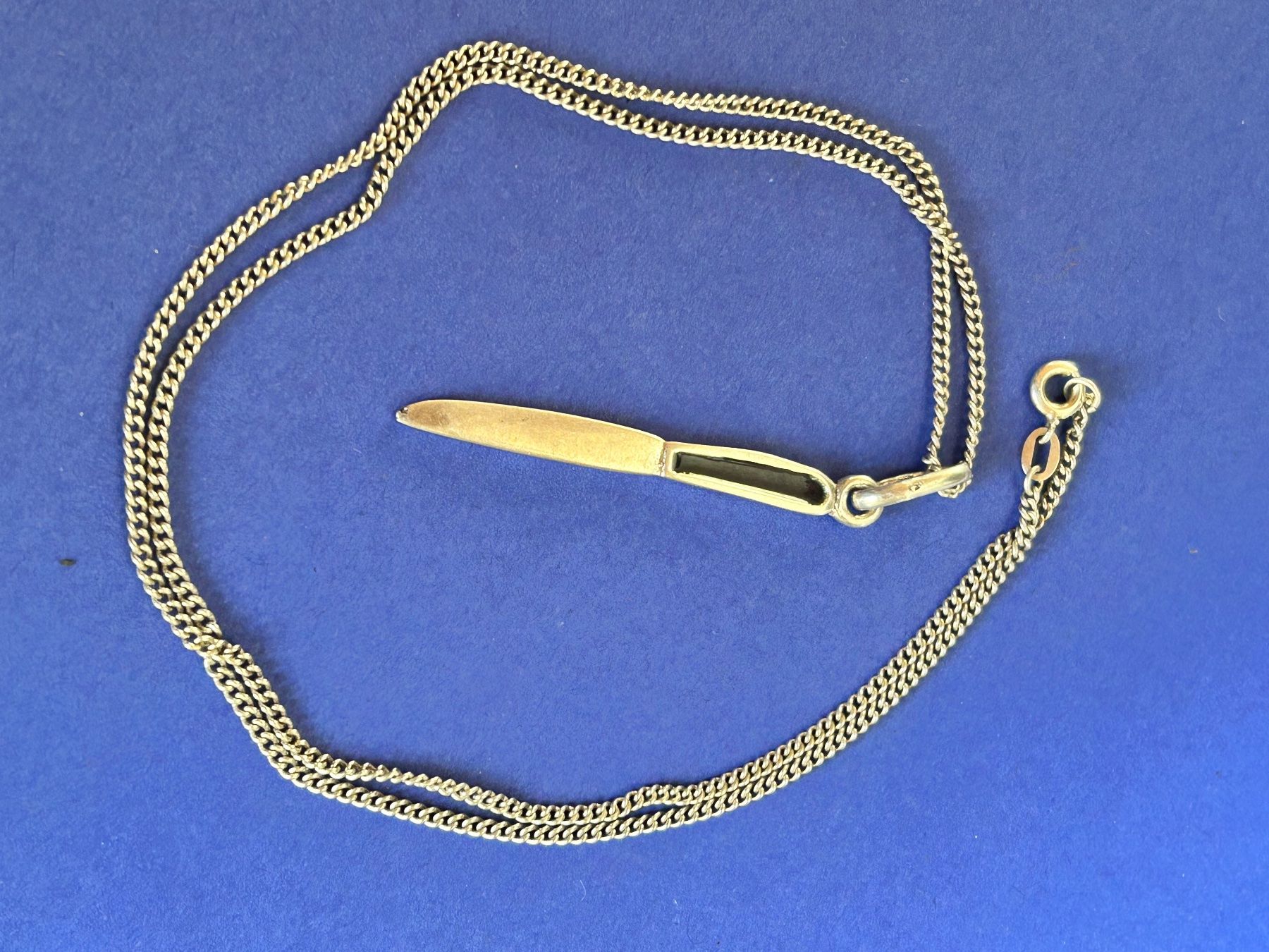 Anhänger: Panzerkette mit Anhänger "SCHARF" – Gebraucht aus Laufen von Bellebellezza 5