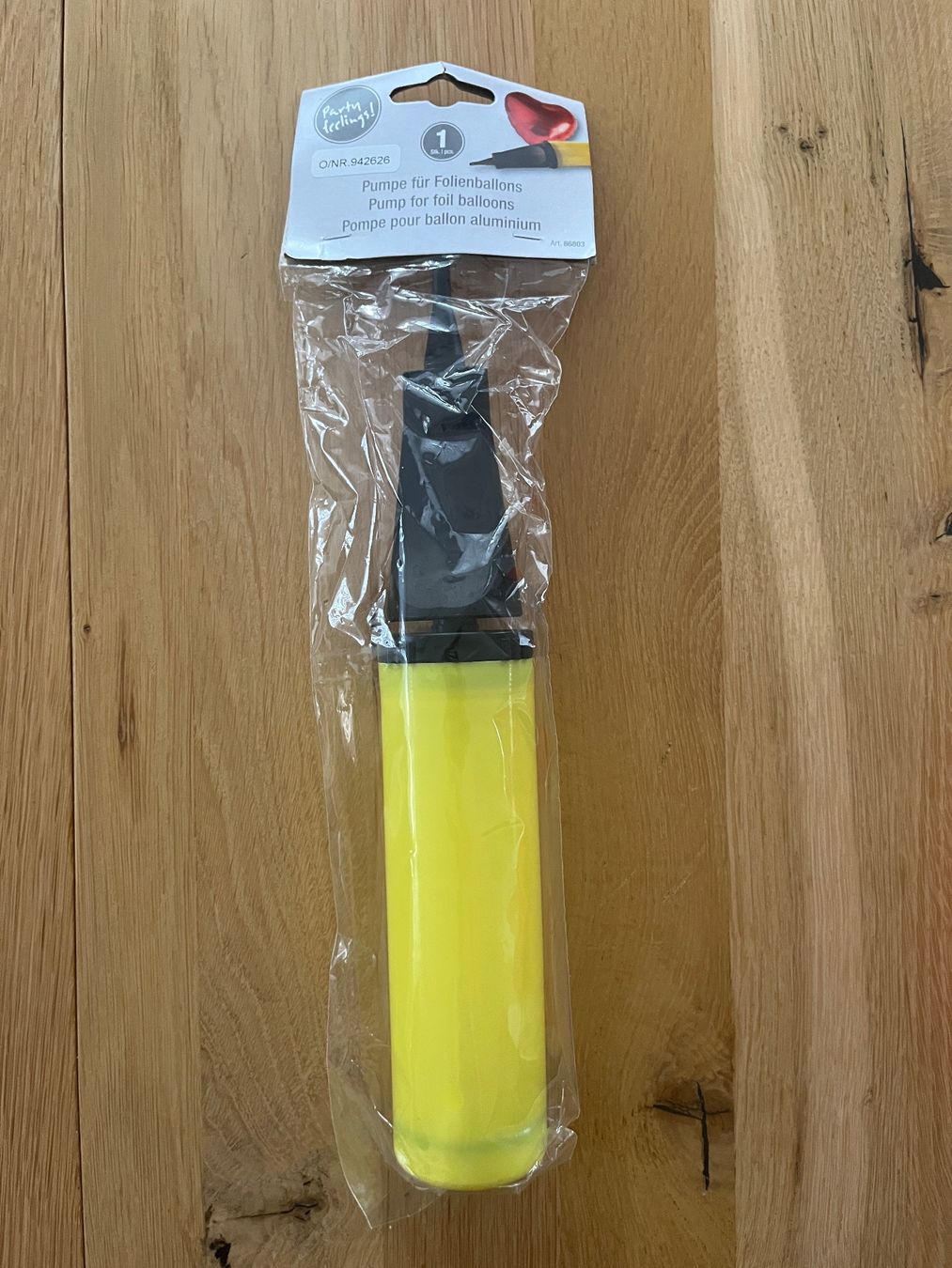 Pompe & Parti di ricambio: Ballon Luftpumpe Handpumpe – Nuovo e nell'imballaggio originale da Häggenschwil venduto da Svge 1