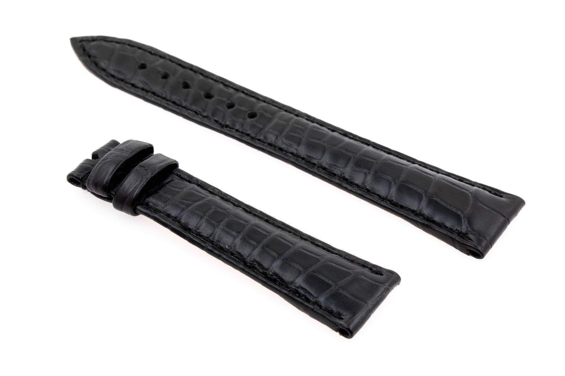 Bracciali & Braccialetti: Breguet black alligator strap 20mm NEW – Nuovo (secondo la descrizione) da Epalinges venduto da bracelet123
