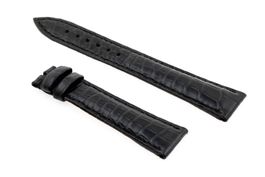 Breguet black alligator strap 20mm NEW