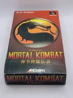 Mortal Combat OVP SNES Super Famicom Jap.