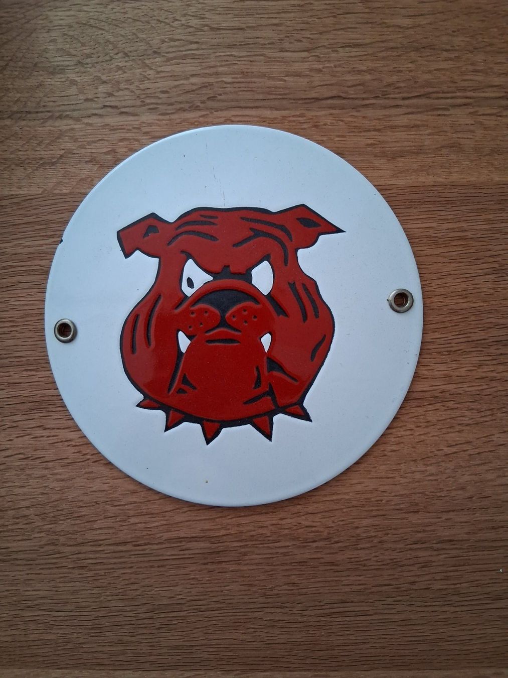 Schilder: 1 Stk. Bulldoggen Dekoschild – Gebraucht aus Liestal von tota88