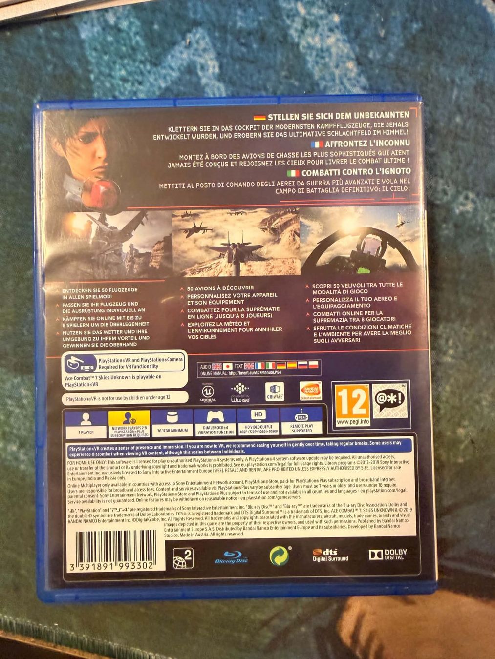 Sony Spiele: Ace Combat 7 Skies Unknown Sony Playstation 4 – Gebraucht aus Giubiasco von Tici__nerd_Giubiasco 1