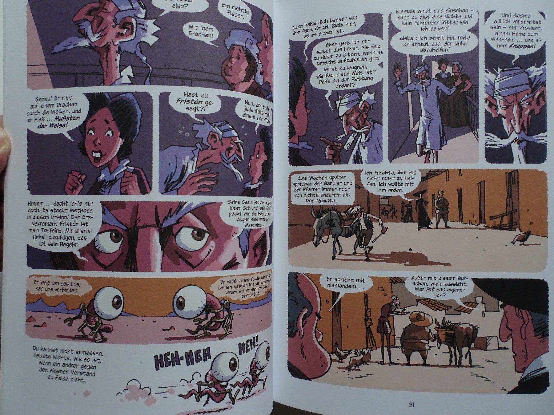 Fumetti: Don Quijote - Graphic Novel, – Usato da Schönenwerd venduto da schnitzunddrunter 6