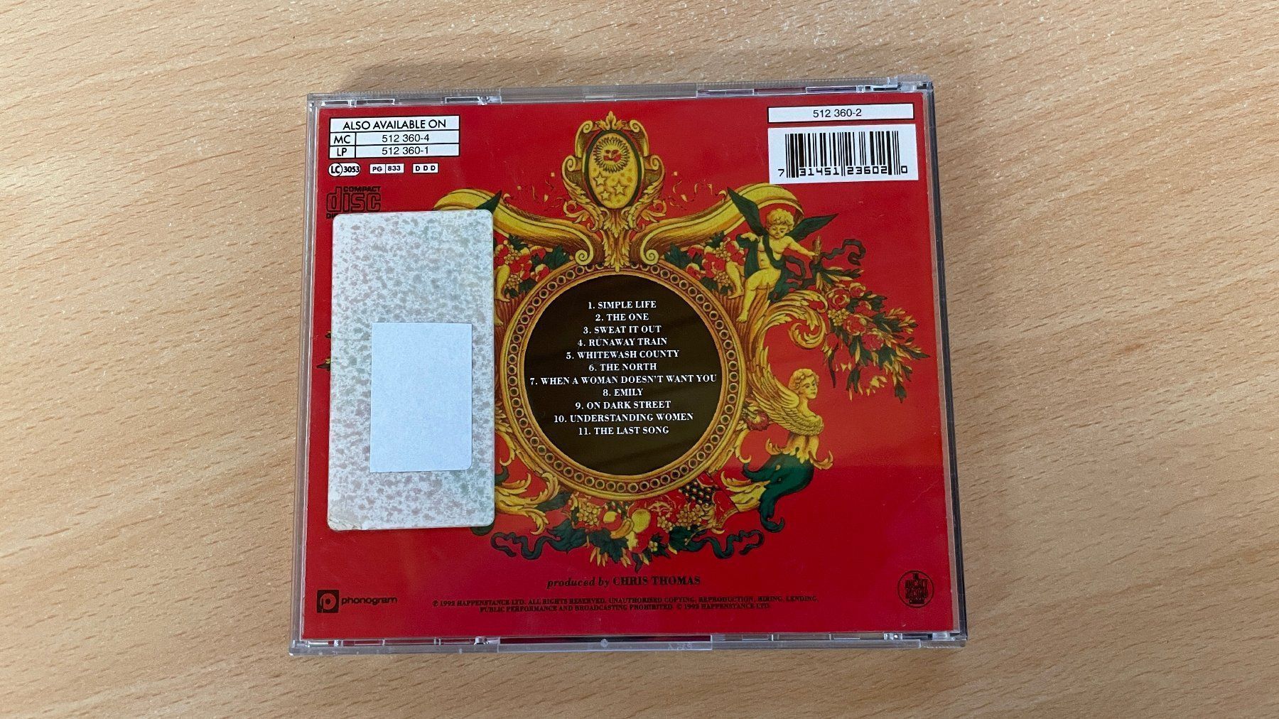 CD: Elton John - The One - ok – Usato da Glattfelden venduto da cybermaxx 1