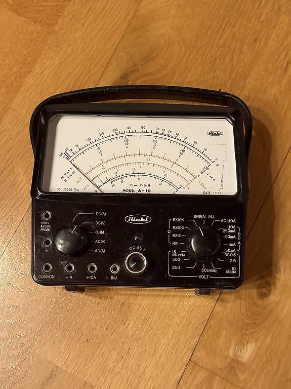 Misurare: Hioki Analog Multimeter – Usato da Sumiswald venduto da MFMF02