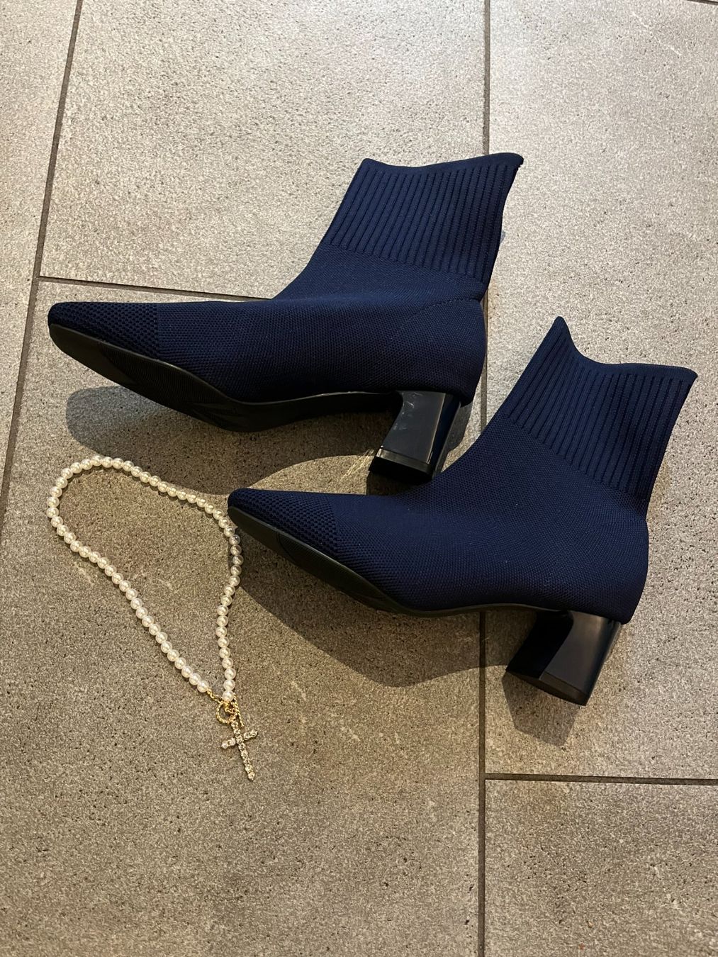 Damenschuhe: Blaue Stiefeletten – Neu (gemäss Beschreibung) aus Solothurn von Floefi 1
