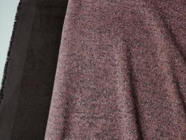 Top ital. Viskose Jersey 1.60x1.60m rosa grau lurex silber