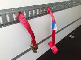 Anhänger-Spanngurtenset 4xKombi-Ankerschiene Zurrgurt