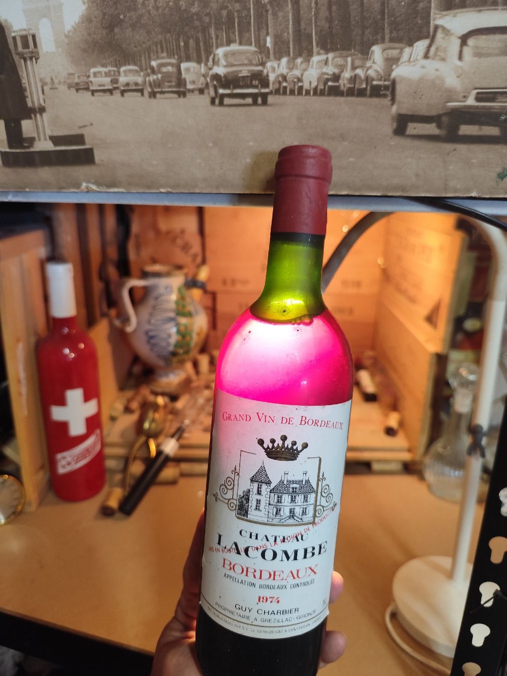 Vino: 1974 Château Lacombe Bordeaux – Nuovo (secondo la descrizione) da Büsserach venduto da Vintage-vins 1