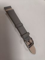 Bracelet de montre en cuir largeur 16mm Gris foncé