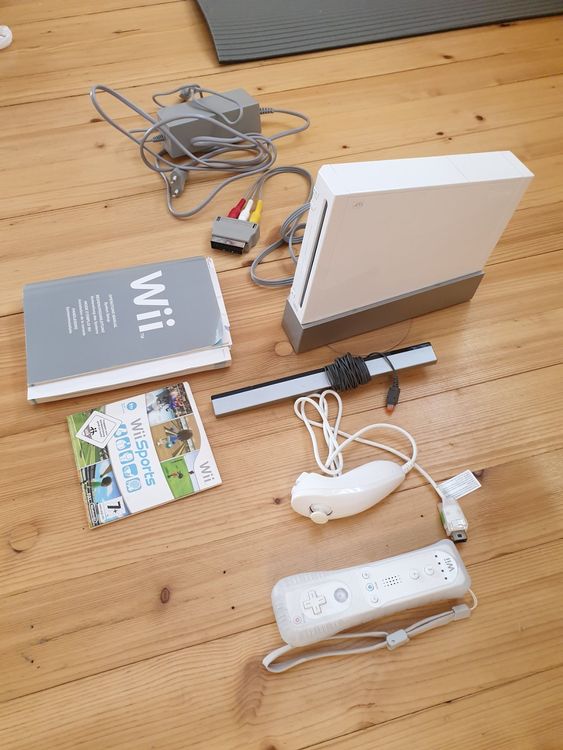Nintendo Wii Console mit Sport Set CD | Kaufen auf Ricardo