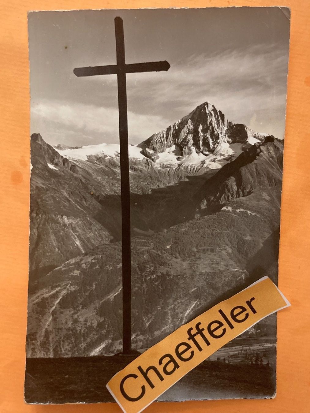 Ansichtskarten: Bürchen, Alp Kaltenboden – Gebraucht aus Zürich von Chaeffeler