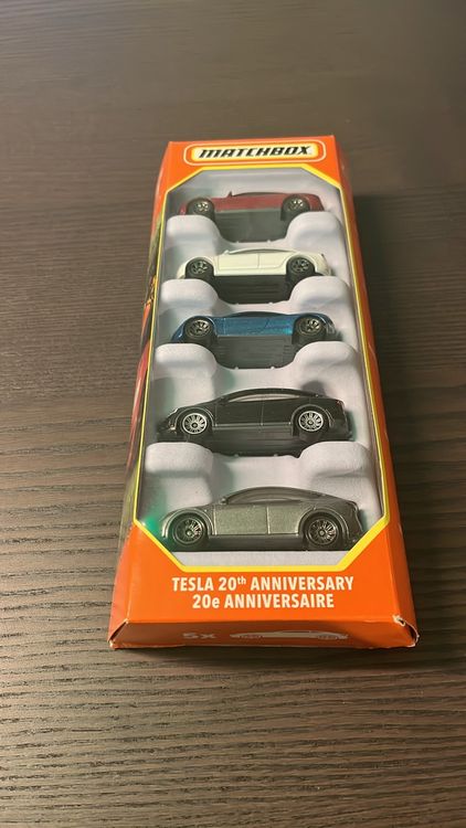 Tesla Matchbox 5-Pack 20th Anniversary | Kaufen auf Ricardo