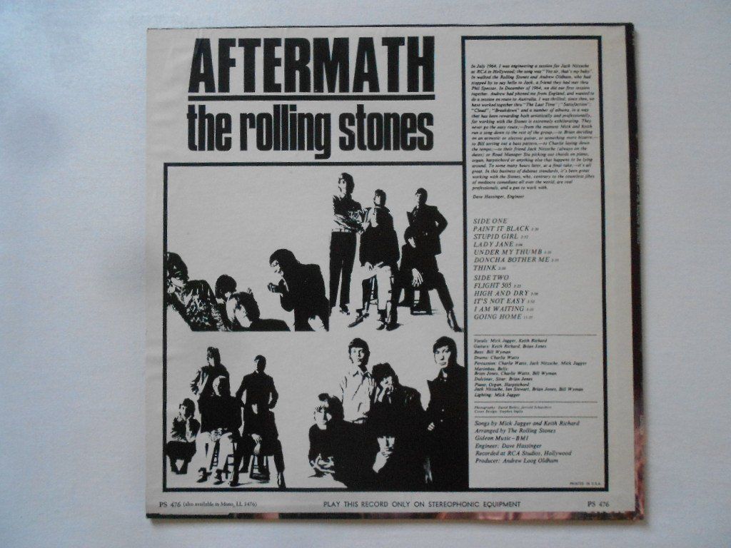 Dischi in vinile: THE ROLLING STONES  -  AFTERMATH – Usato da Bex venduto da Giorgiob 1