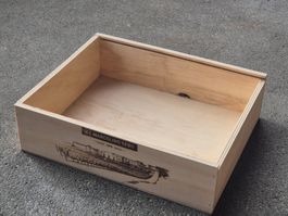 3er Weinkiste leer 34.7x27.7x9.5 cm