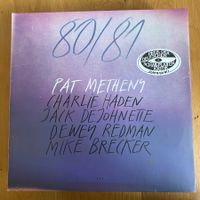 Pat Metheny, Haden, DeJohnette, Redman, Brecker – 80/81