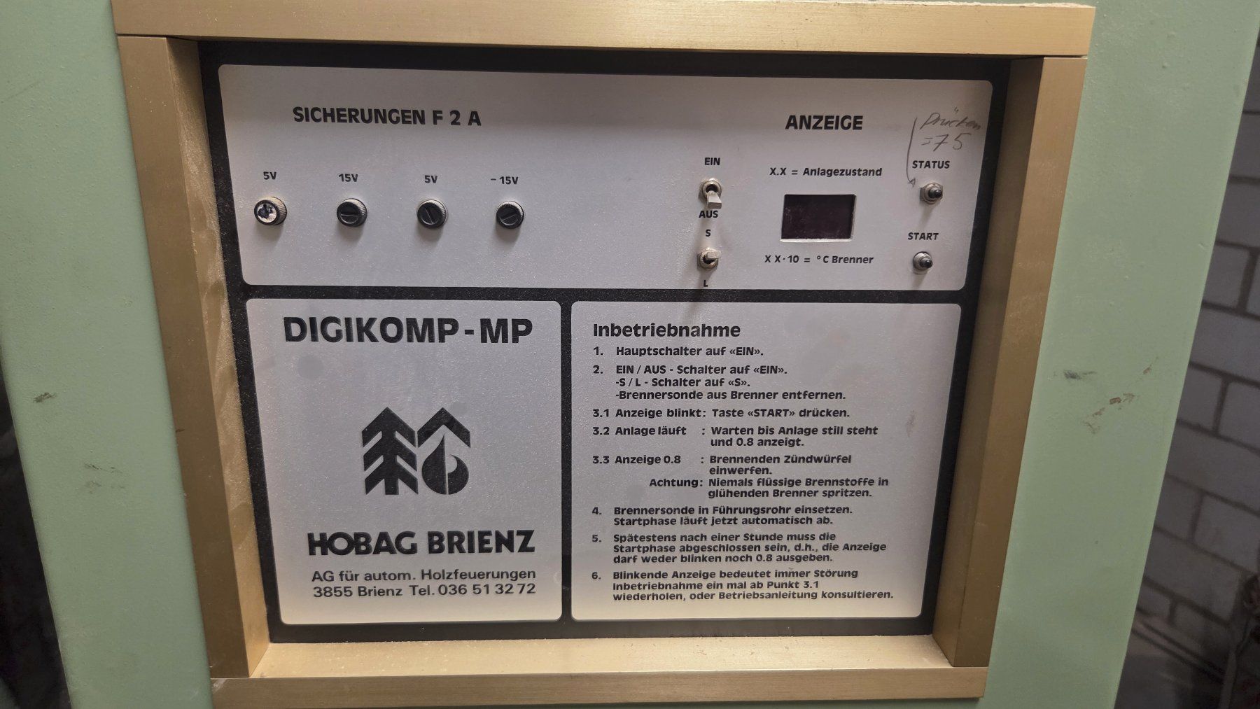 Radiateurs: Digikomp Steuerung Hobag Heizung – D'occasion à Brunnen par Holzwurmli