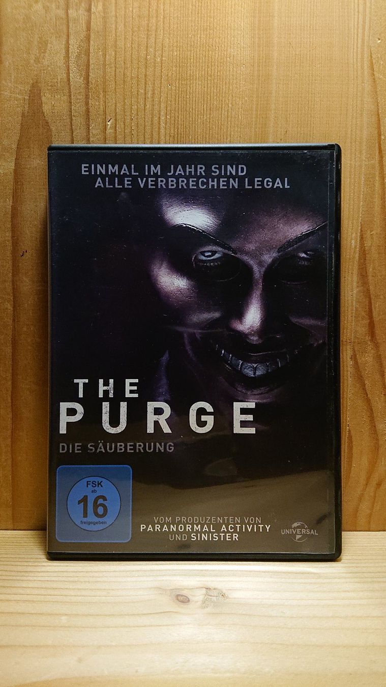 Alle DVDs: THE PURGE Die Säuberung auf DVD – Gebraucht aus Wilderswil von Exebub