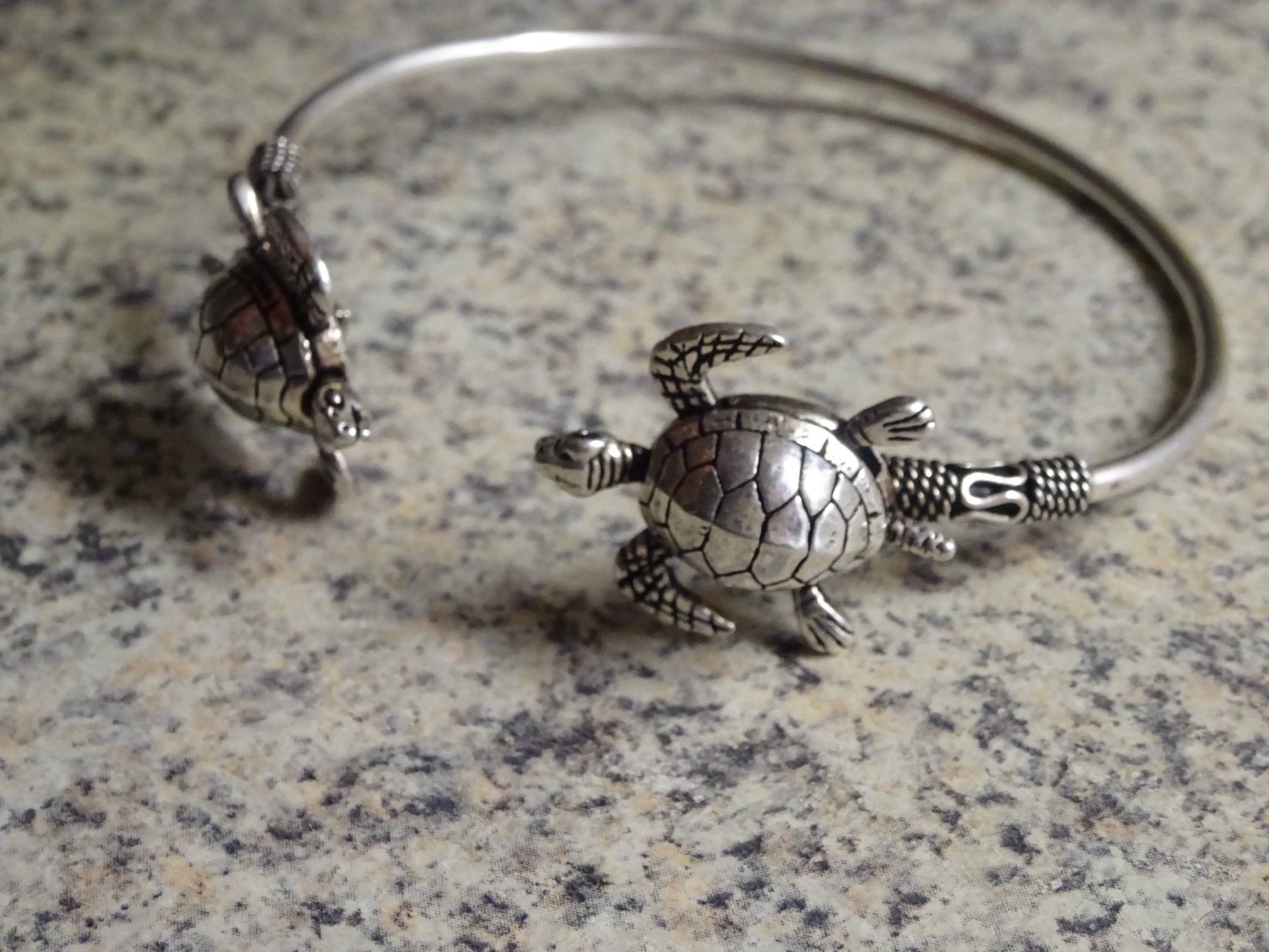 Bracciali & Braccialetti: Schildkröte Armreif / 925 Silber – Usato da Esslingen venduto da FetteSchnecke 2