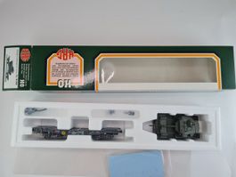 Hag H0 78005 Tiefladewagen m. Centurion SBB / AC